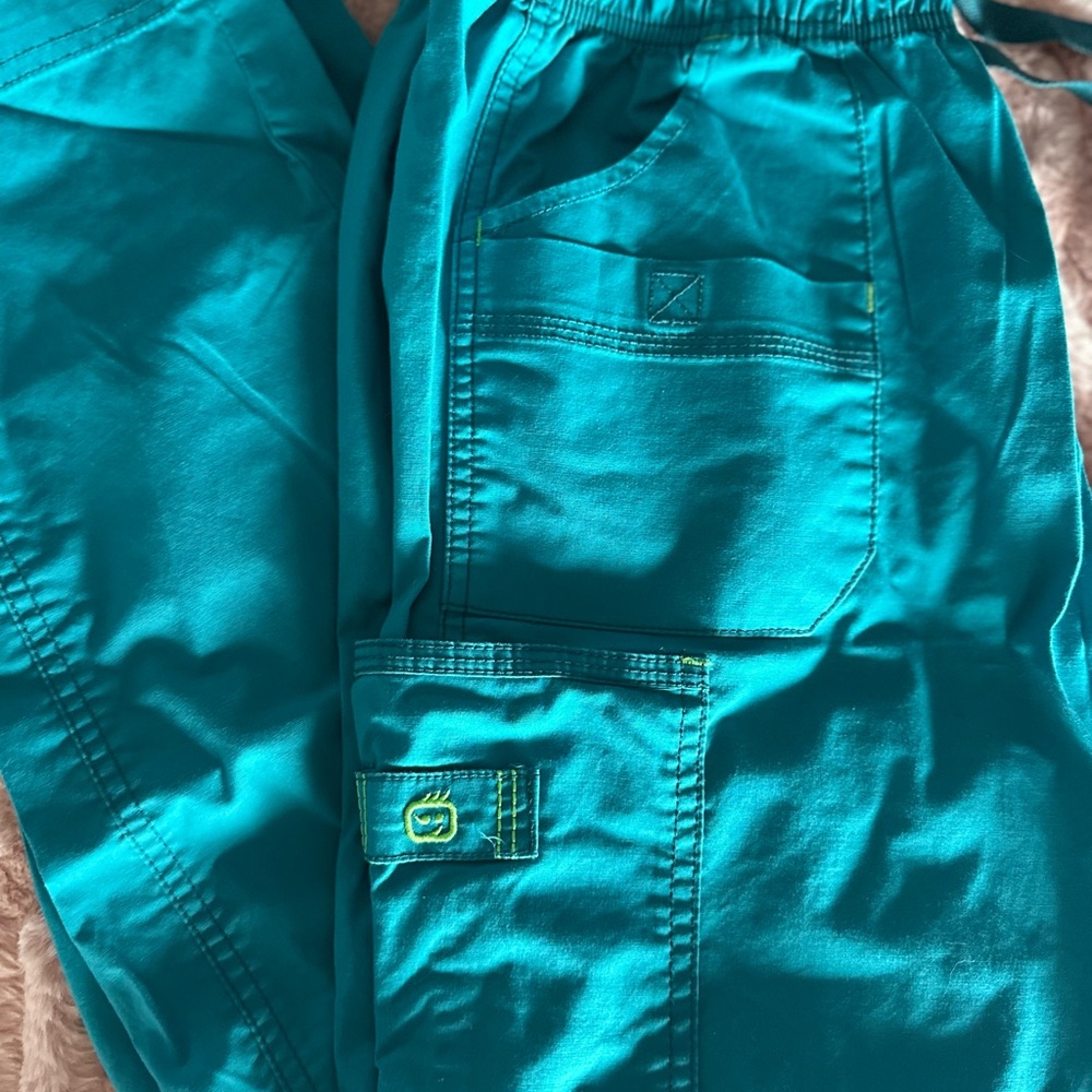 Teal Scrub Pants